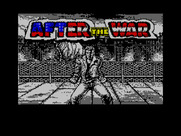 After the War for ZX Spectrum - Loading screen (Disk version).