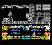 After the War for MSX - Game start.