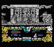 After the War for MSX - Watch out for the explosives that are thrown at you...
