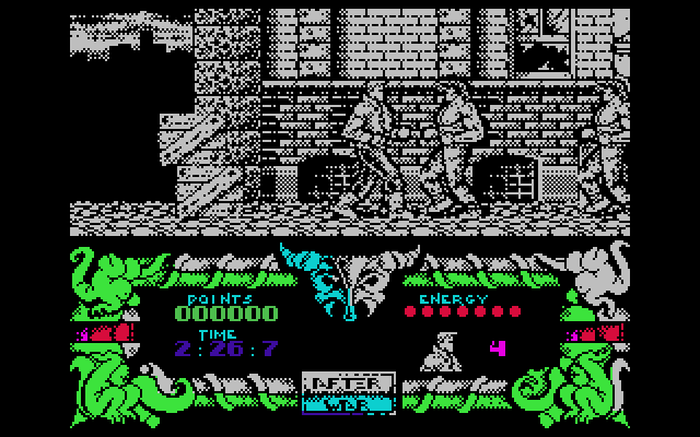After the War IBM PC/Compatibles Screenshot: Enemies approach...