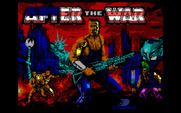 After the War for IBM PC/Compatibles - Title screen.