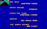 All Dogs Go to Heaven for IBM PC/Compatibles - You can also choose to play games individually instead of in sequence.