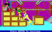 All Dogs Go to Heaven for IBM PC/Compatibles - Success! Time to escape...