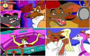 All Dogs Go to Heaven for IBM PC/Compatibles - Throughout the game images show how the next mini-game relates...