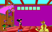 All Dogs Go to Heaven for IBM PC/Compatibles - Exploring the barnyard...