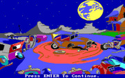 All Dogs Go to Heaven for IBM PC/Compatibles - You'll need to assemble a puzzle of this image...