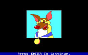 All Dogs Go to Heaven for IBM PC/Compatibles - I won this mini-game! Time to continue...