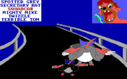All Dogs Go to Heaven for IBM PC/Compatibles - Sharp turn in the track here...