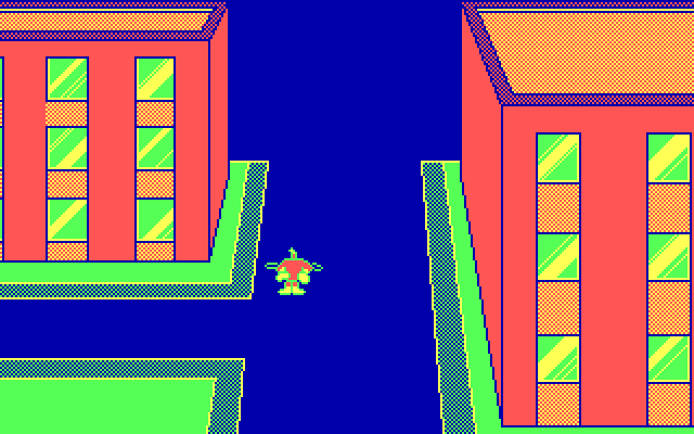 All Dogs Go to Heaven IBM PC/Compatibles Screenshot: Hmm, I'm lost at the moment...