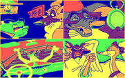 All Dogs Go to Heaven for IBM PC/Compatibles - Each picture has additional text to further the story...