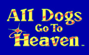 All Dogs Go to Heaven for IBM PC/Compatibles - Title screen.