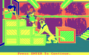 All Dogs Go to Heaven for IBM PC/Compatibles - Success! Time to escape this room...