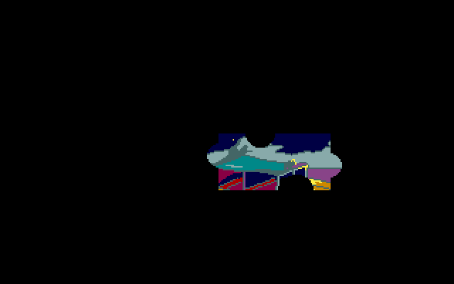 All Dogs Go to Heaven Amiga Screenshot: This is the first piece...where should it go?