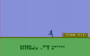 Olympic Decathlon for IBM PC/Compatibles - Running and ready to jump...
