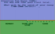 Olympic Decathlon for IBM PC/Compatibles - Select the speed of your jump.