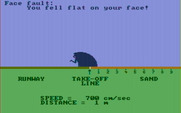 Olympic Decathlon for IBM PC/Compatibles - Oops, I fell on my face.