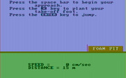 Olympic Decathlon for IBM PC/Compatibles - Ready to begin the high jump?