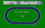 Olympic Decathlon for IBM PC/Compatibles - Running again...1500-meter run this time.