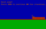 Olympic Decathlon for IBM PC/Compatibles - That was a good jump!