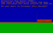 Olympic Decathlon for IBM PC/Compatibles - Attempt this height in the pole vault?