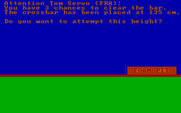 Olympic Decathlon for IBM PC/Compatibles - High jump; want to attempt this height?