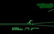 Olympic Decathlon for IBM PC/Compatibles - Javelin thrown.