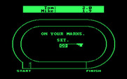 Olympic Decathlon for IBM PC/Compatibles - Get ready...go!