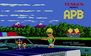 APB for Atari ST - Title screen.