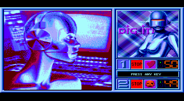 Blue Angel 69 IBM PC/Compatibles Screenshot: First round complete!