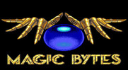 Blue Angel 69 for IBM PC/Compatibles - Magic Bytes logo screen.