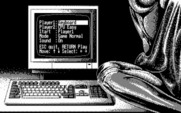 Blue Angel 69 for IBM PC/Compatibles - The main menu.