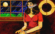 Twilight's Ransom for Atari ST - Maria is tied up!