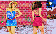 Twilight's Ransom for Atari ST - Visiting a shady part of town...