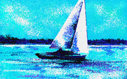 Twilight's Ransom for Atari ST - Let's use this boat to escape...