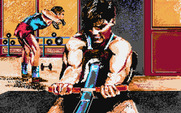 Twilight's Ransom for Atari ST - This man exercising can help you later on...
