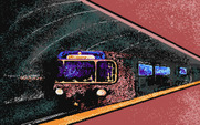 Twilight's Ransom for Atari ST - You can use the subway to move quickly between locations, but it's not required to win the game.