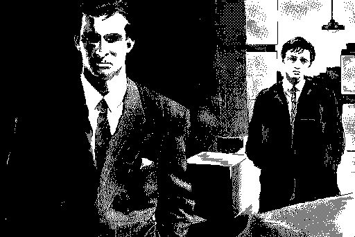 Twilight's Ransom Macintosh Screenshot: The kidnappers; I hope I have what they want!