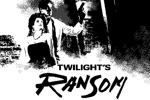 Twilight's Ransom Macintosh Screenshot: Title screen.