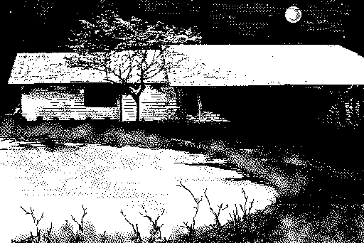 Twilight's Ransom Macintosh Screenshot: Outside the boathouse...