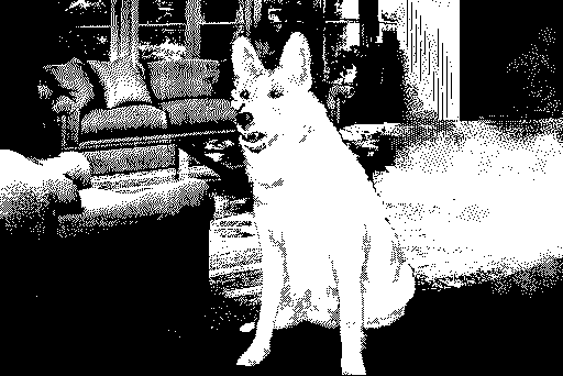 Twilight's Ransom Macintosh Screenshot: This isn't a friendly dog...
