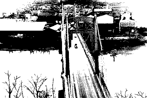 Twilight's Ransom Macintosh Screenshot: A view of the bridge...