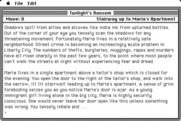 Twilight's Ransom for Macintosh - Game start.