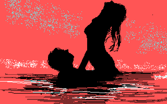 Twilight's Ransom IBM PC/Compatibles Screenshot: The end...part 2.