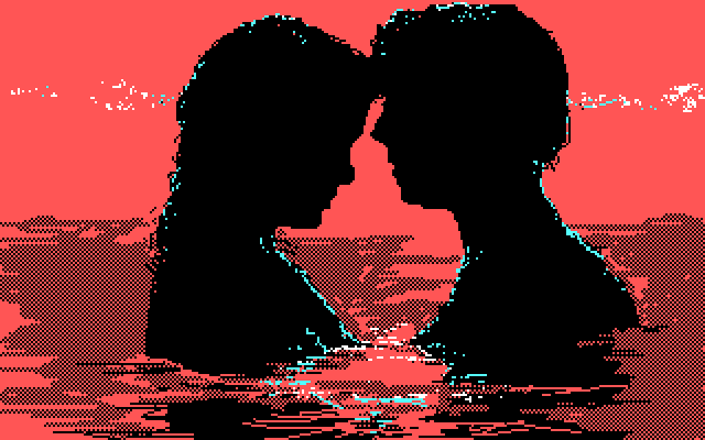 Twilight's Ransom IBM PC/Compatibles Screenshot: The end...part 1.