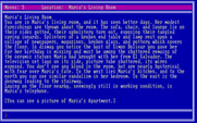 Twilight's Ransom for IBM PC/Compatibles - Exploring an appartment.