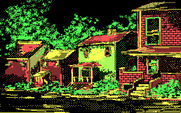 Twilight's Ransom for IBM PC/Compatibles - Exploring a nice part of town...