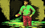 Twilight's Ransom for IBM PC/Compatibles - Exploring a sewer...