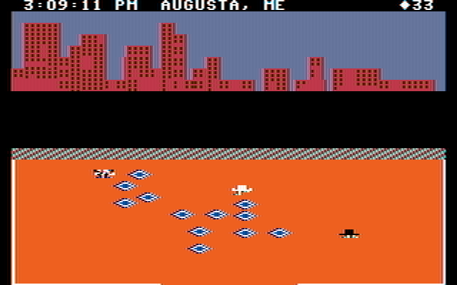 Agent USA IBM PC/Compatibles Screenshot: Growing crystals in Augusta...