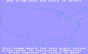 Agent USA for IBM PC/Compatibles - Where might the fuzz spread next?