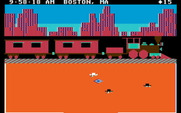 Agent USA for IBM PC/Compatibles - Time to leave Boston, here's my train...